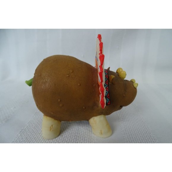 Home Grown by Enesco Potato Hippo Headdress Thanksgiving 4017531 - Picture 4 of 7